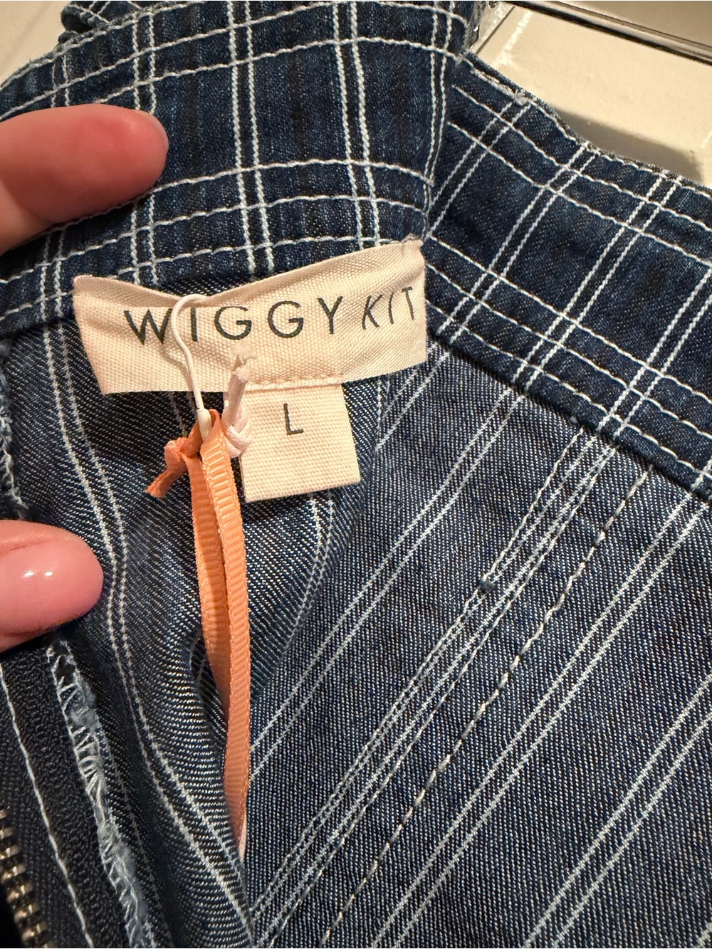 Wiggy Kit The Jean
Denim Stripe L NWT - Picture 6 of 9